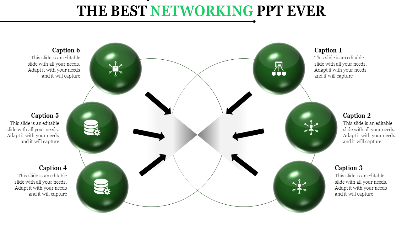 create a powerpoint presentation to explain types of networking